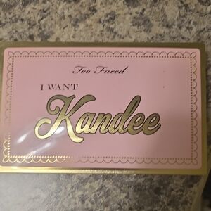Too Faced I Want Kandee Pink and Gold Palette